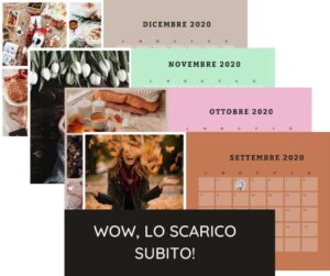 Calendario dell'armonia lunare da scaricare gratis